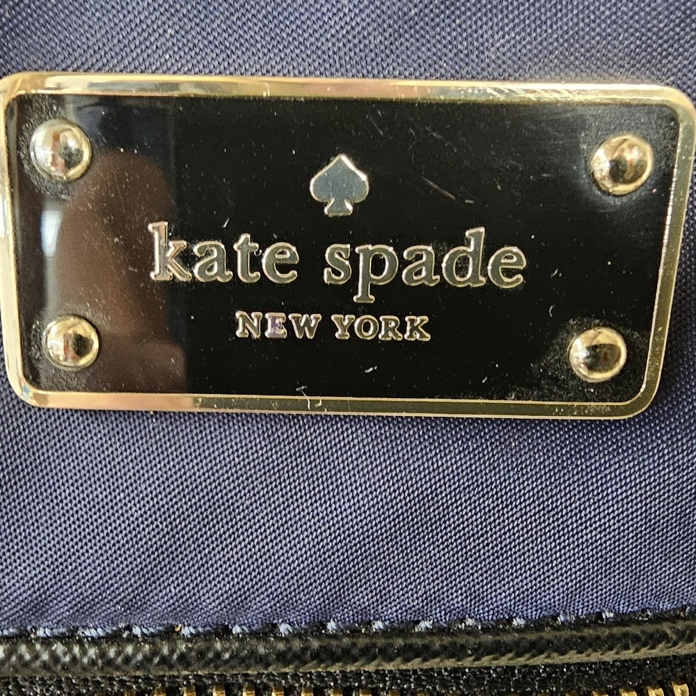Kate Spade Dessi Wilson Road Midnight Blue Crossbody Bag - Picture 11 of 12